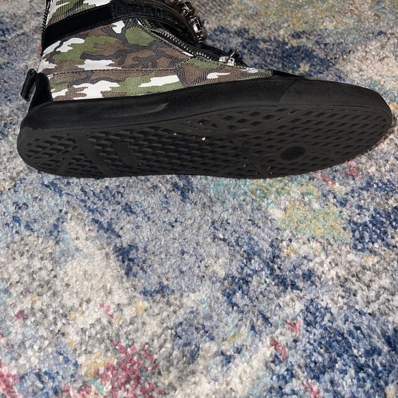 Men Giuseppi Zanotti Camo Sneakers - Picture 4 of 8